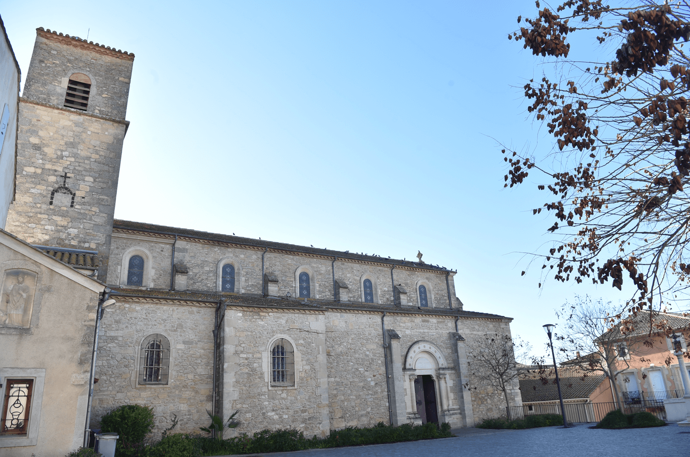 Ville de Colombiers dans le département de l'Hérault