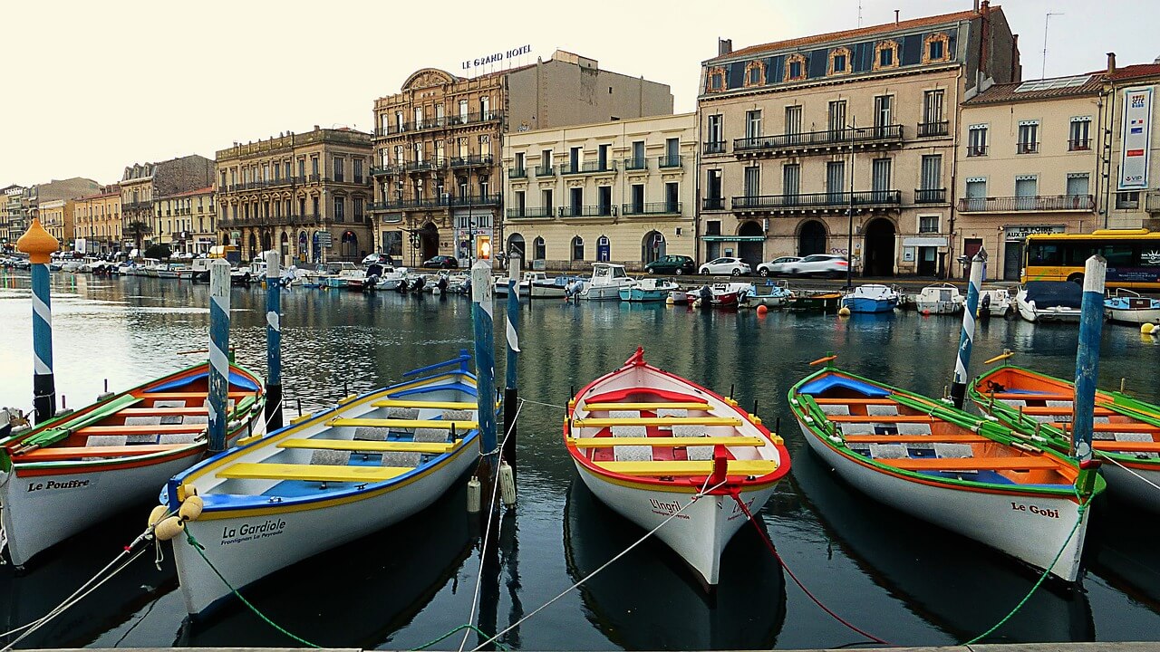 Ville de Sète du département de l'Hérault